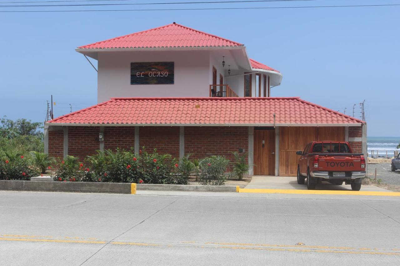 El Ocaso Oceanfront Apartment Canoa Kültér fotó