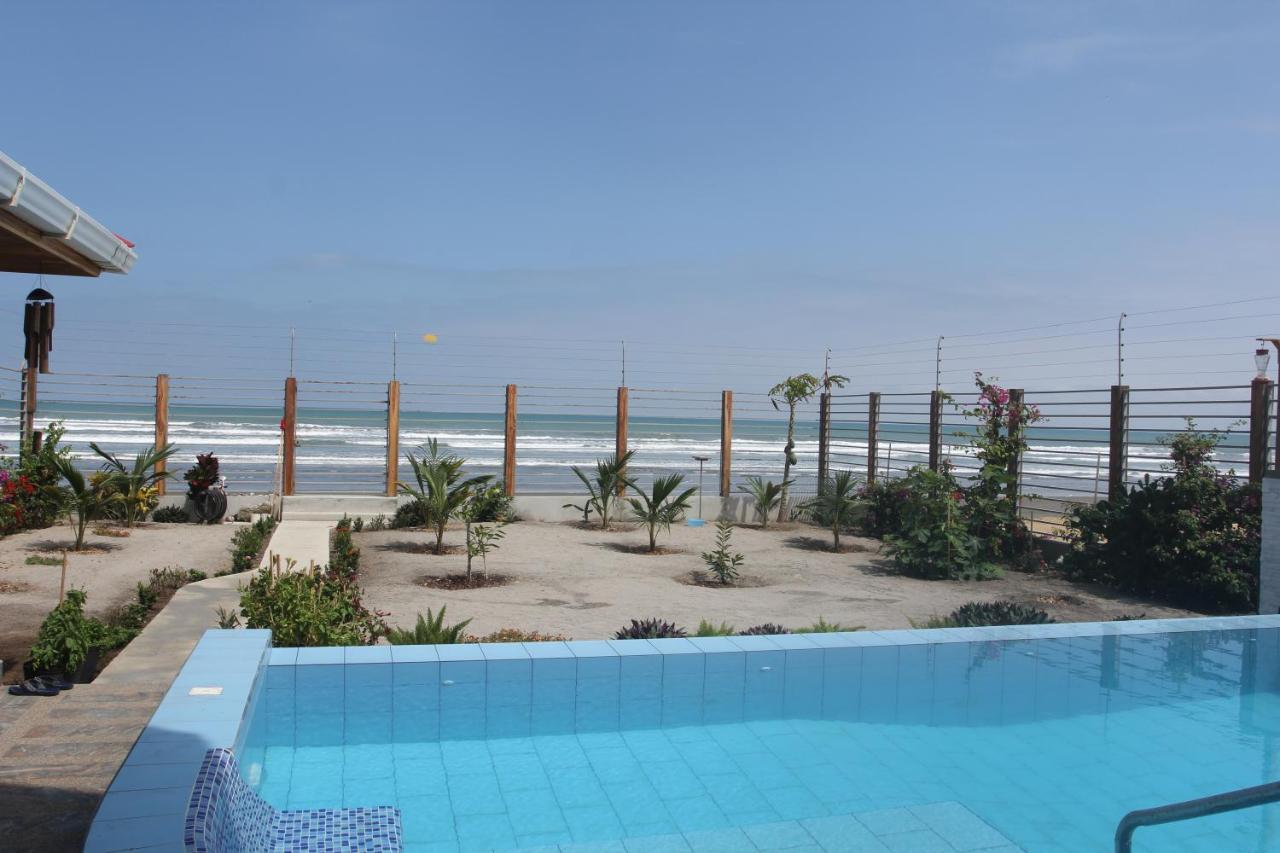El Ocaso Oceanfront Apartment Canoa Kültér fotó