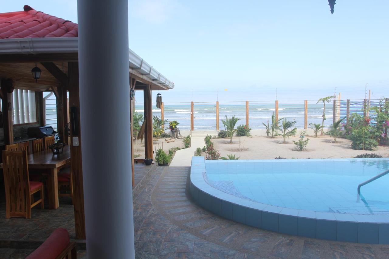 El Ocaso Oceanfront Apartment Canoa Kültér fotó