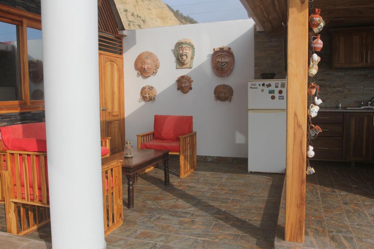 El Ocaso Oceanfront Apartment Canoa Kültér fotó