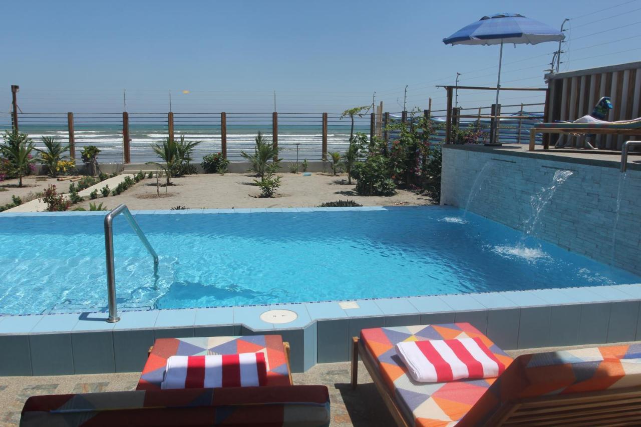 El Ocaso Oceanfront Apartment Canoa Kültér fotó